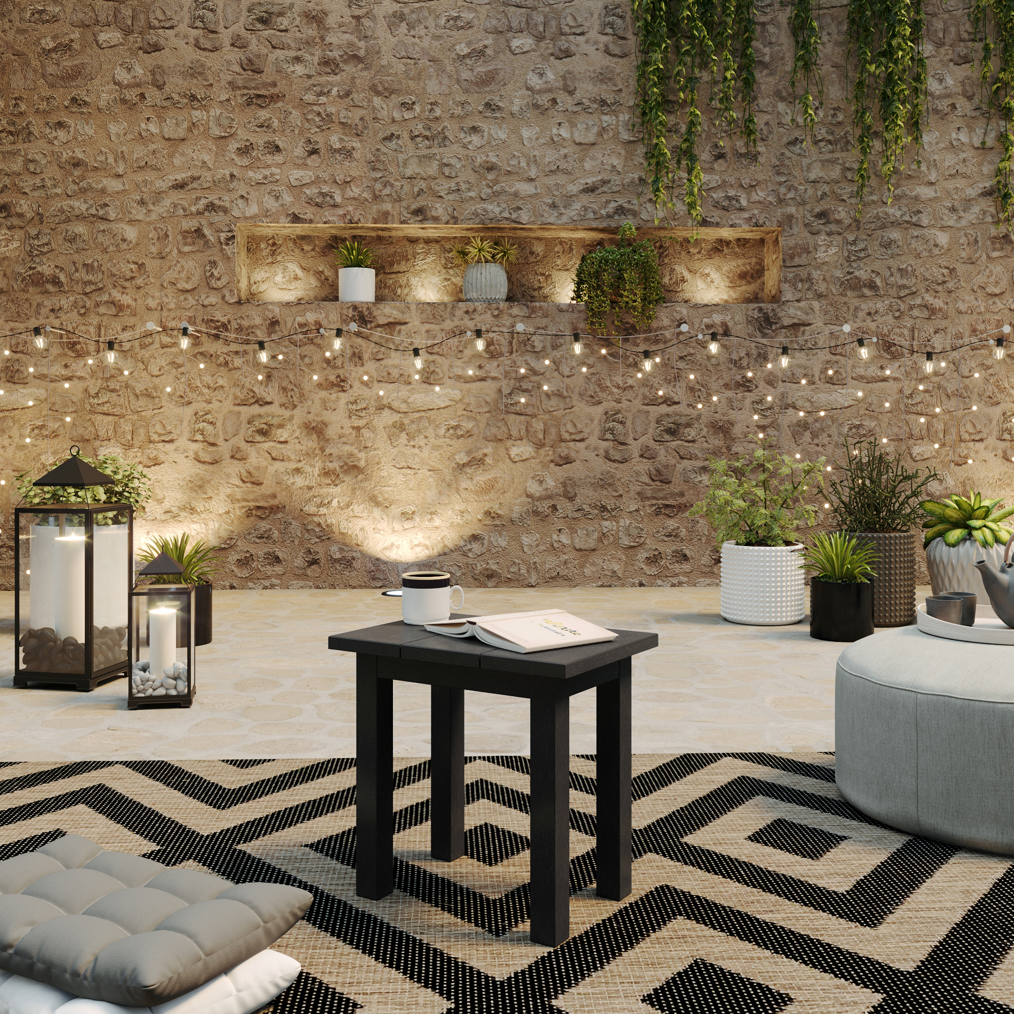 Small Rectangular Table