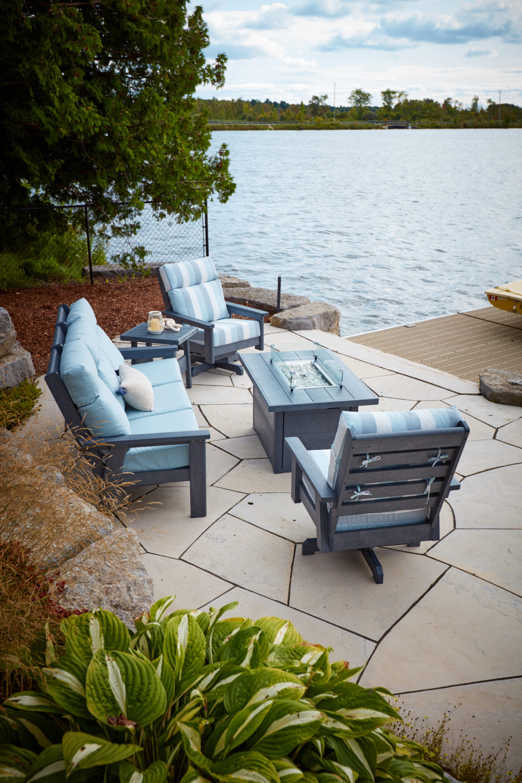 Charleston High Back Sofa