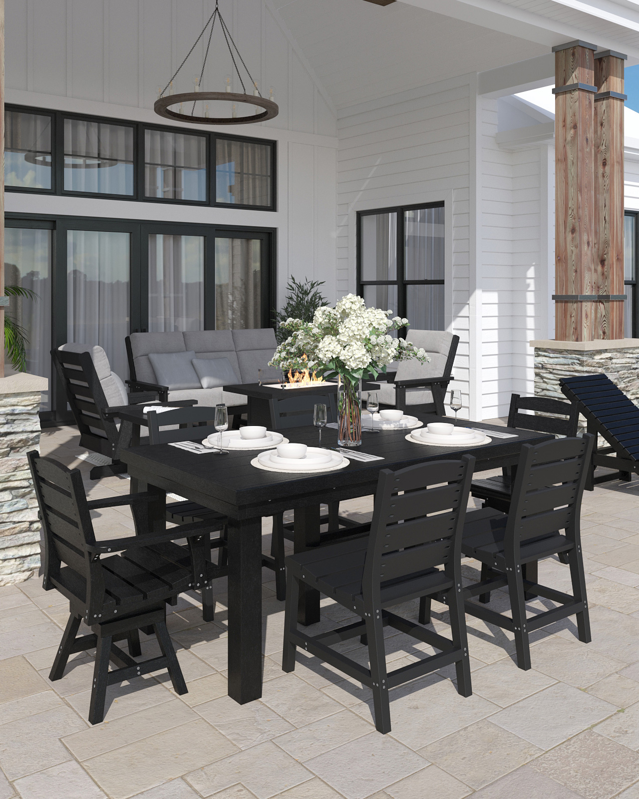 72" Napa Dining Table