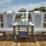 Two C01 Classic Adirondacks in Two Tone Slate Grey Light Grey